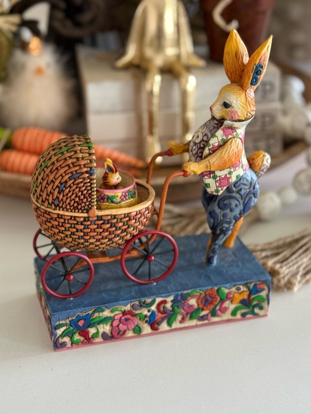 Jim Shore You’re a Good Egg Bunny figurine